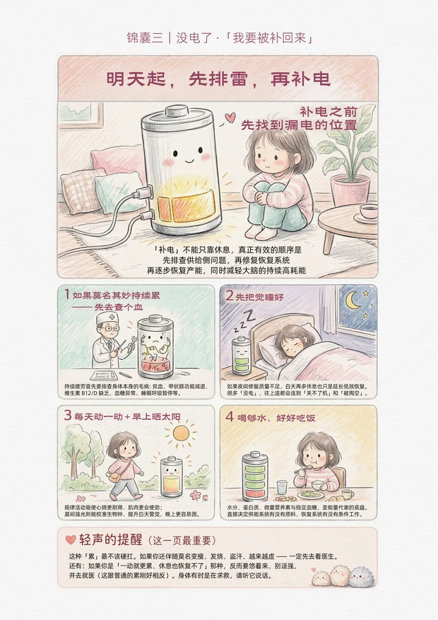 四种累漫画：没电了，下篇